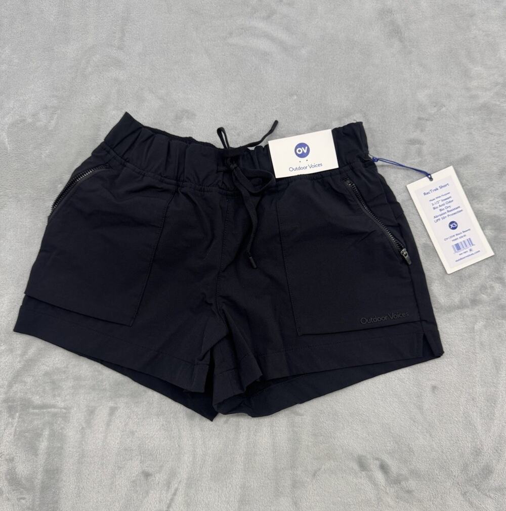 Outdoor Voices Women's Navy RecTrek Active Shorts NEW Size XS